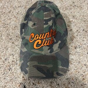 Country club camo hat